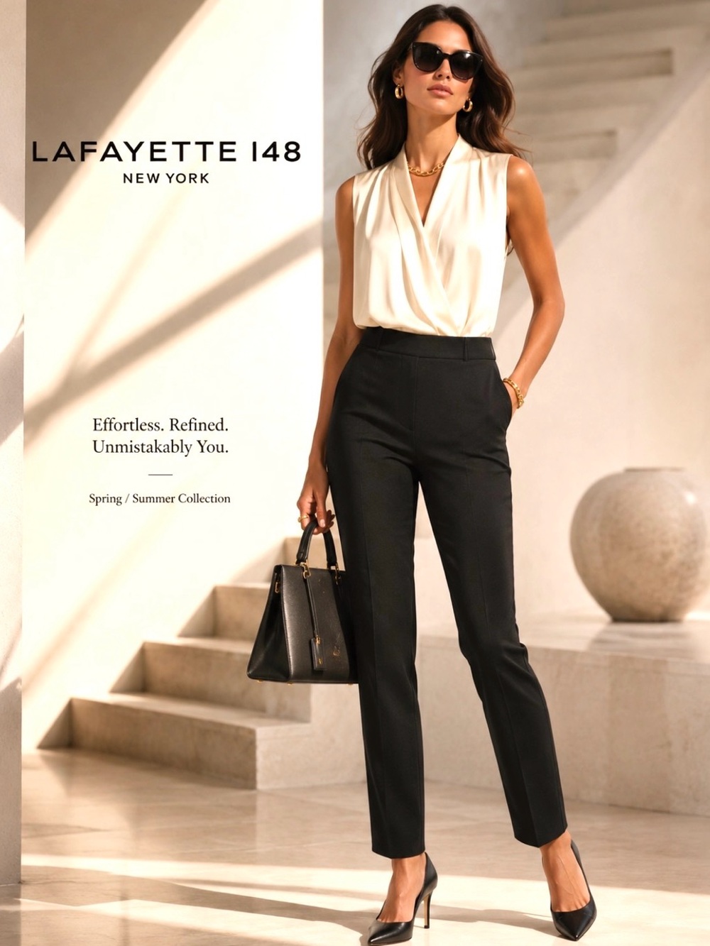 Lafayette 148 New York Barrow Pants Sz 0 NWOT